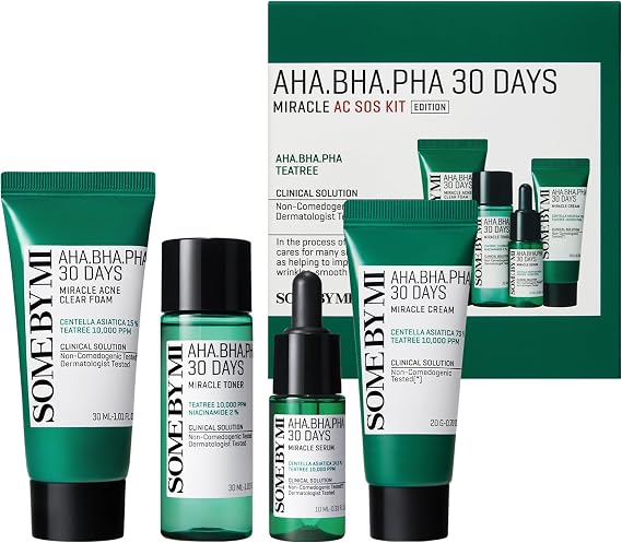 Some by mi AHA, BHA, PHA 30 Days Miracle AC SOS Kit