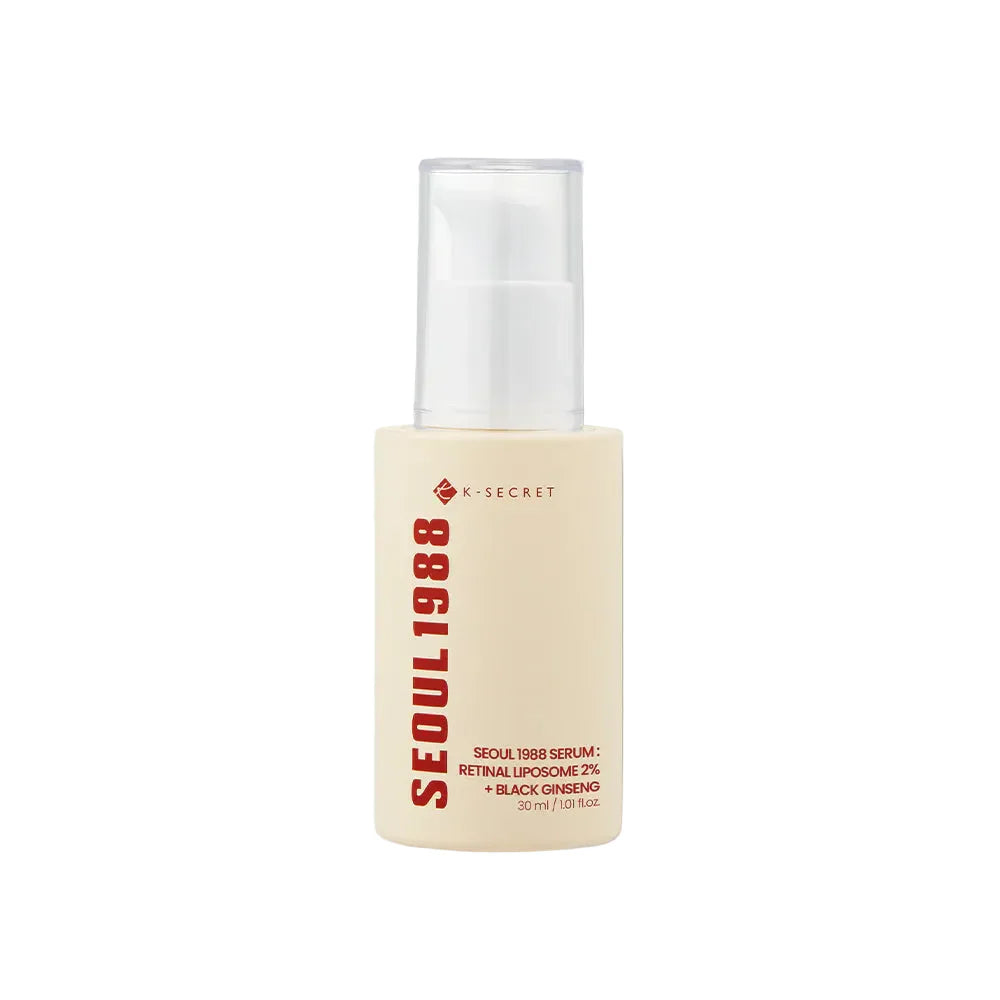 K Secret Seoul 1988 Retinal Liposome 2% + Black Ginseng (Suero Retinol)